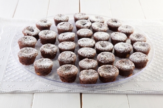 מגש מיני פאדג'- ללא קמח