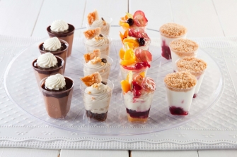 גביעי מיני טרייפל - התמונה להמחשה בלבד - מינימום להזמנה - 10 יח'