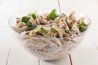 קערת פסטה ברוטב אלפרדו