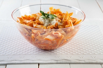 קערת פסטה ברוטב רוזה