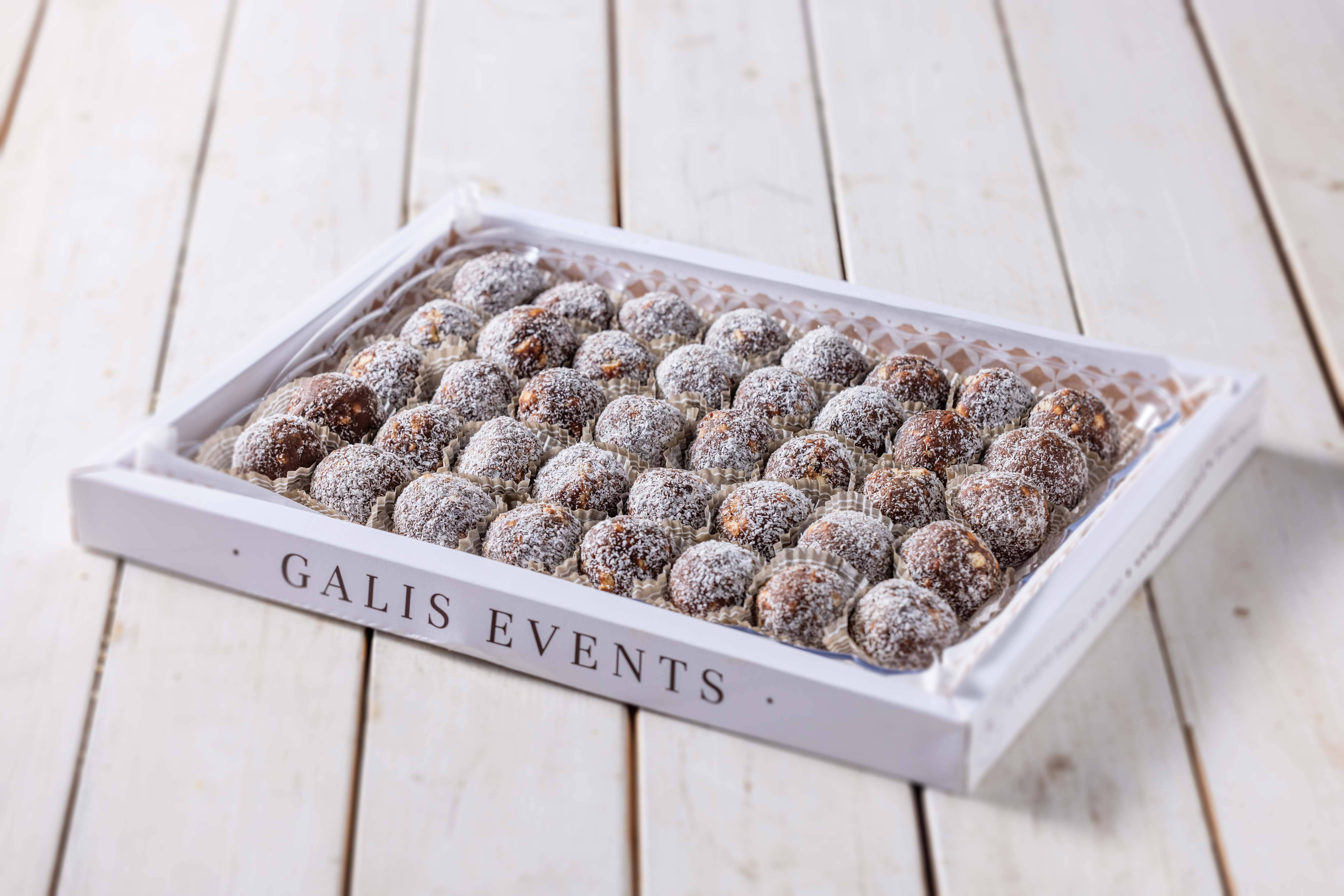 מגש כדורי שוקולד מיני 35 יח'