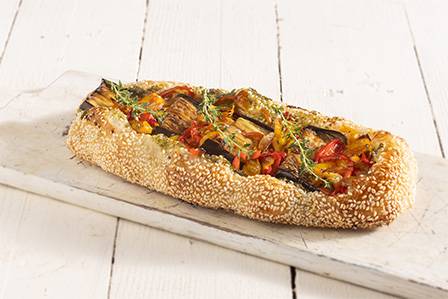 פוקצ'ה אנטיפסטי טבעונית