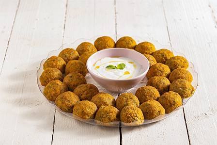 מגש קציצות כרובית וברוקולי